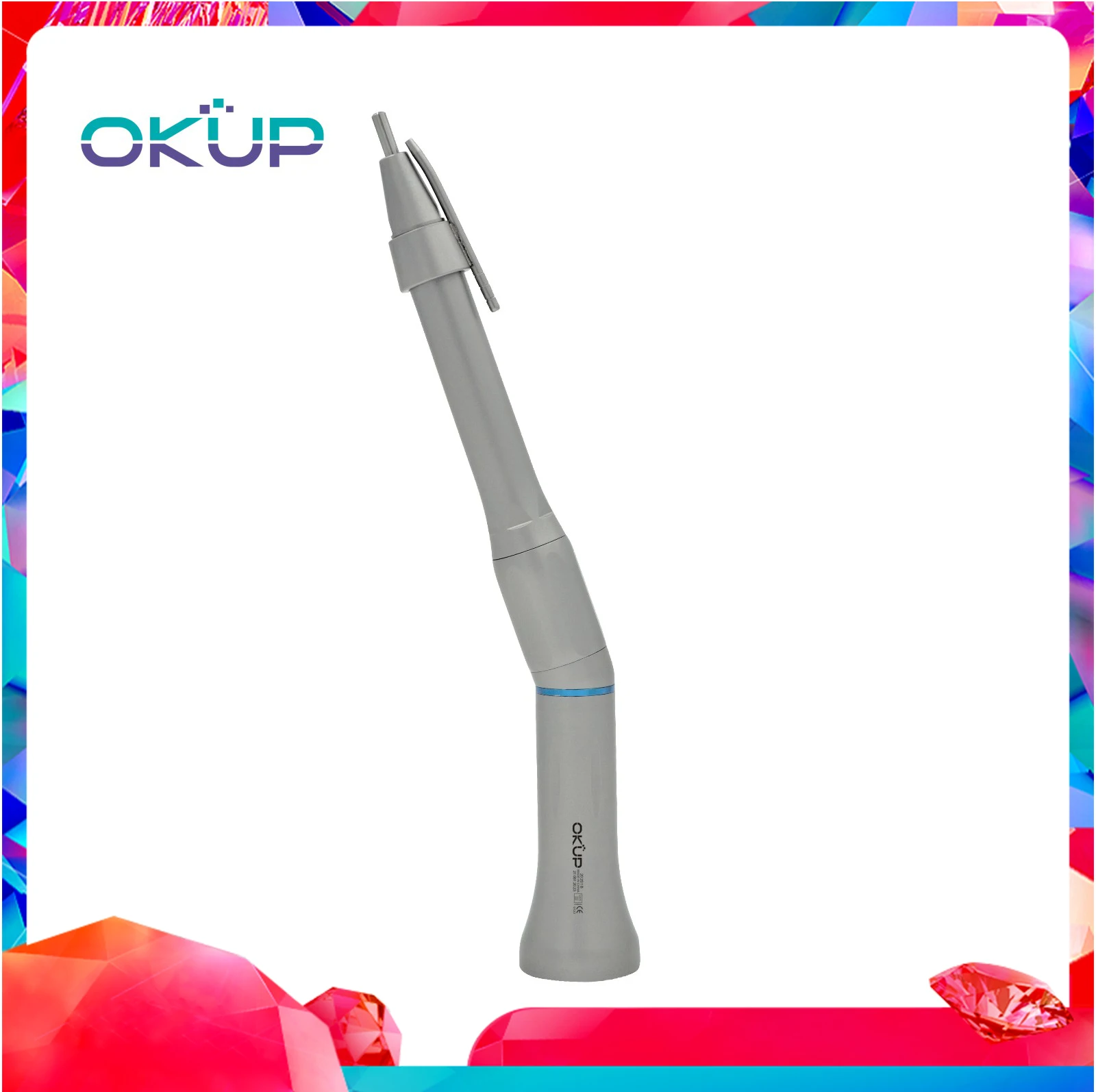 

Dental 20 Degree Straight Handpiece Implant Surgical Low Speed Contra Angle
