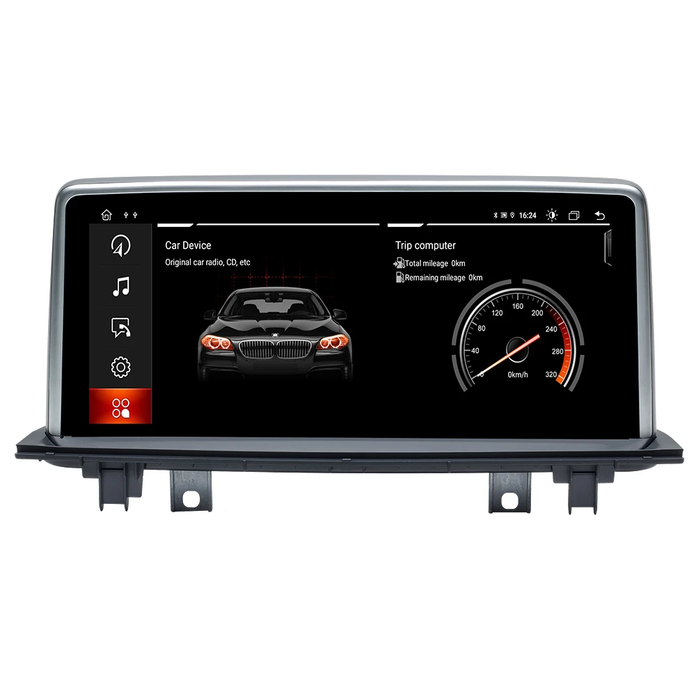 Автомобильный радиоприемник 10 25 дюйма HD 8 ядер Android 11 Apple Carplay для 16-19 лет BMW X1 F48