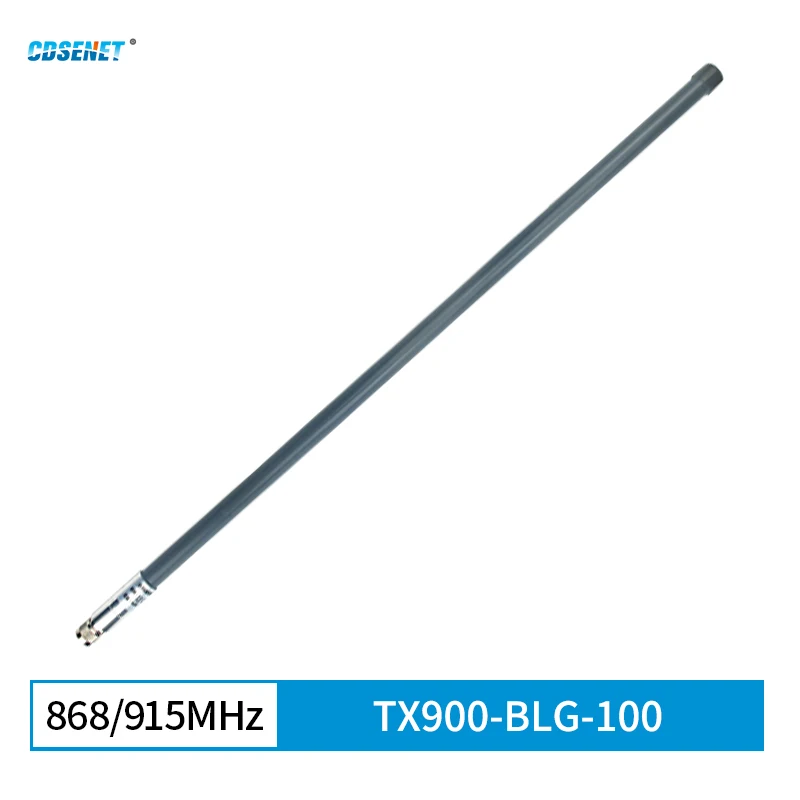 Outdoor LoRa Helium Miner 868MHz 915MHz Antenna LoRaWAN Fiberglass Antenna 9dBi Long Range RAK Antenna TX900-BLG-100 IP67 SMA-J