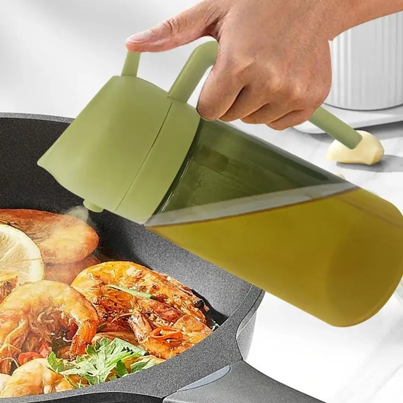 Бутылка-дозатор масла 470 мл кухонная бутылка-распылитель 2-в-1 контейнер для жарки