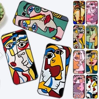 picasso abstract art phone case for samsung j 2 3 4 5 6 7 8 prime plus 2018 2017 2016 core