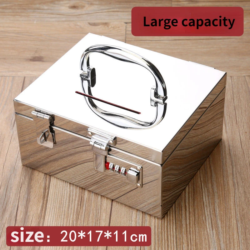 

Зеркальный портативный сейф из нержавеющей стали