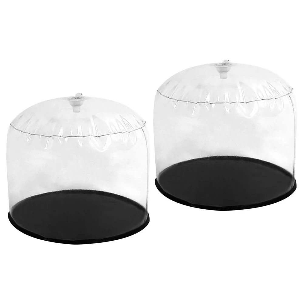 

2 Pcs Hat Holders Inflatable Hat Holder Stand Storage Rack Pvc Support Baseball Caps Display Plastic