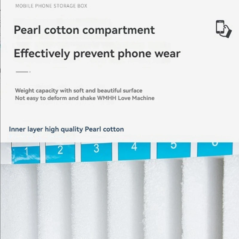 Стойка для мобильного телефона в классе шкаф хранения настенная тюрьма ящик