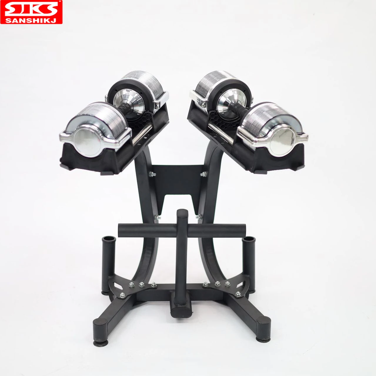 

32kg Precision Steel Plated Dumbbell Fast Weight Adjustable Dumbbell Set Universal Multi Gear High-grade Solid Weight Plates