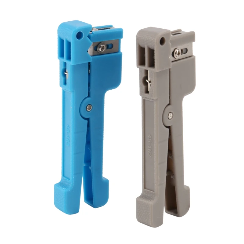

45-163 45-162 Fiber Optic Jacket Stripper Fiber Optic Buffer Tube Stripper Coaxial Cable Stripping Tool