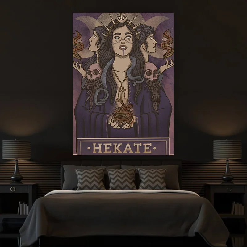 Фон для фотосъемки со злым скелетом с изображением персонажа страха