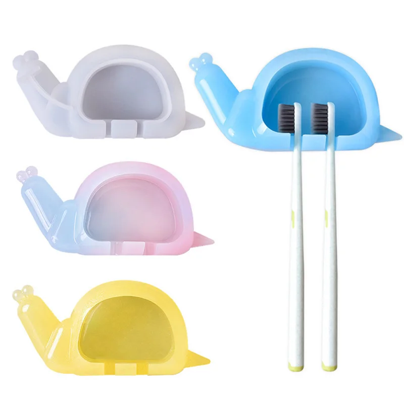 

1 шт., силиконовый держатель для зубной щётки «Улитка»