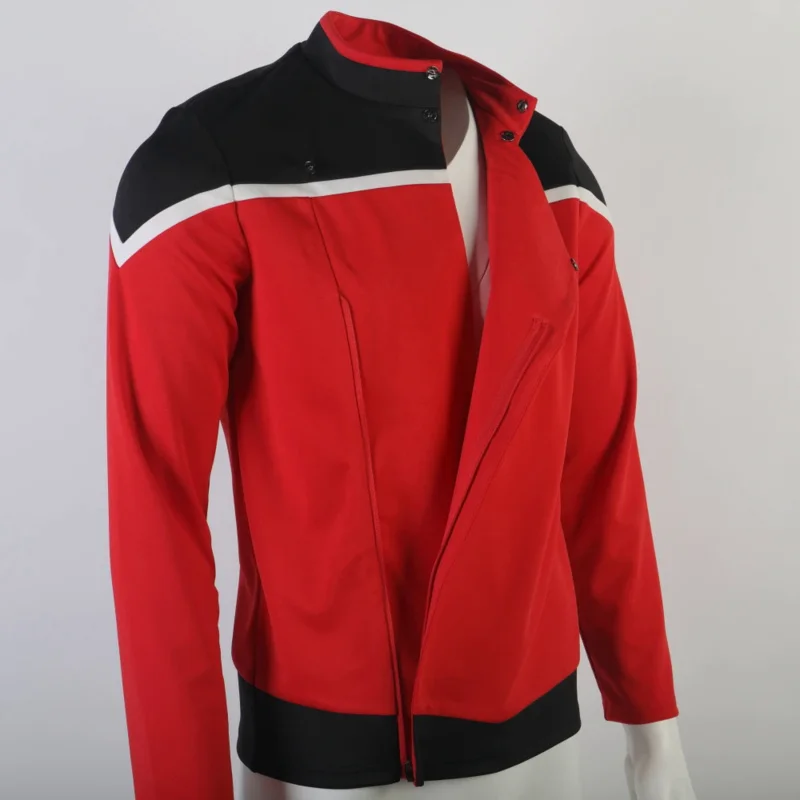 Звезда Нижние Палубы Trek Freeman Красная Униформа Ensign Rutherford Желтый Синий Топ Рубашки