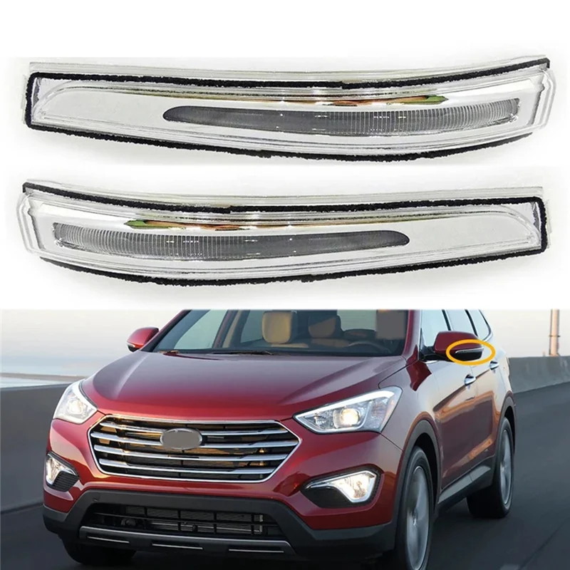 Светодиодный отражатель правого зеркала 87623B8000 для Hyundai Santa Fe-XL 2013-2018 указатель