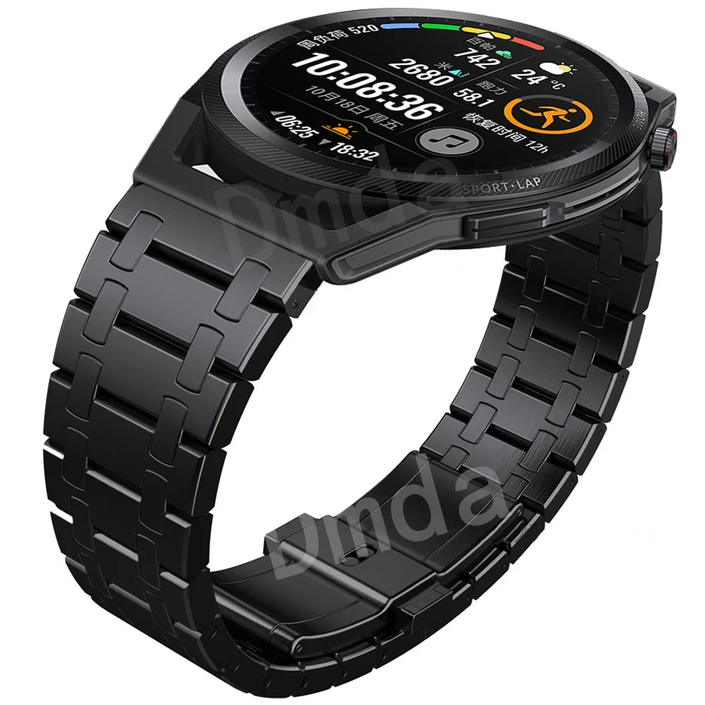 Деловой ремешок из нержавеющей стали для HUAWEI WATCH 3 GT 2 Pro GT3 46/22 мм HONOR Watch Magic GS AP