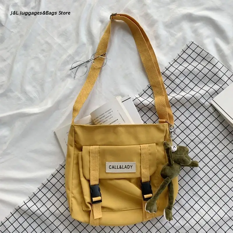 

Винтажная сумка через плечо, водонепроницаемая сумка-мессенджер со множеством карманов, противокражная школьная сумка для университета и ...