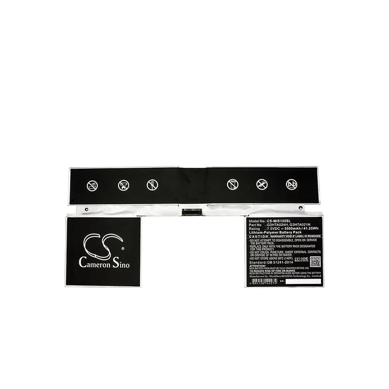 

Applicable Micro soft Surface113.5 G3HTA021H Tablet Battery