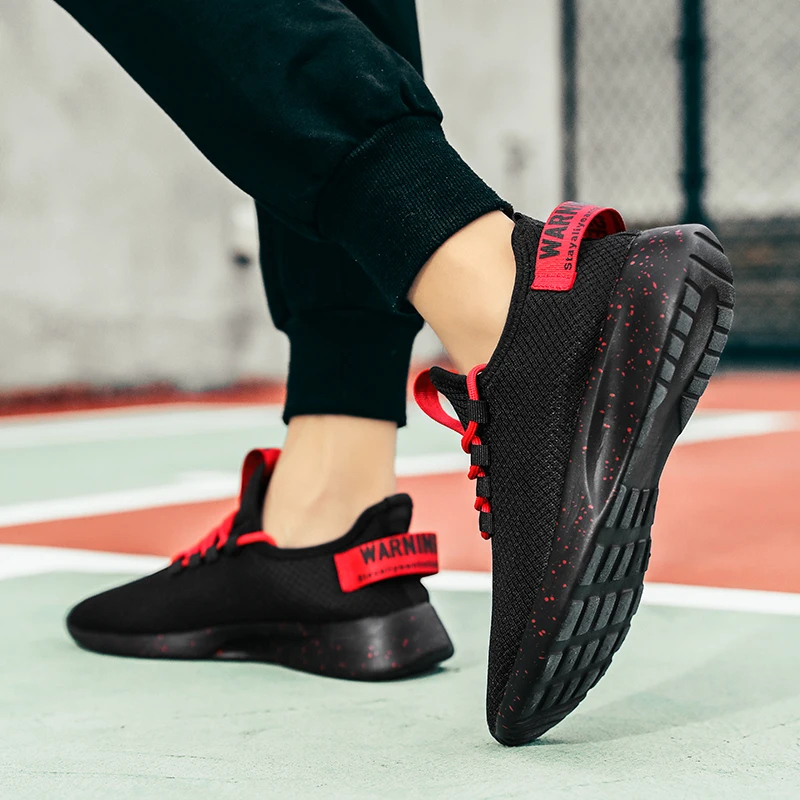 Men's and Women's Casual Shoes Fashion Breathable Lace-up Sneakers 2022 New Mesh Sneakers Flat Running Shoes Size 38-47