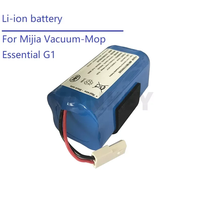 

Rechargeable Li-ion Battery for MIJIA Mi Robot Vacuum-Mop Essential G1 Vacuum Cleaner Battery Pack with Capacity 2600mAh