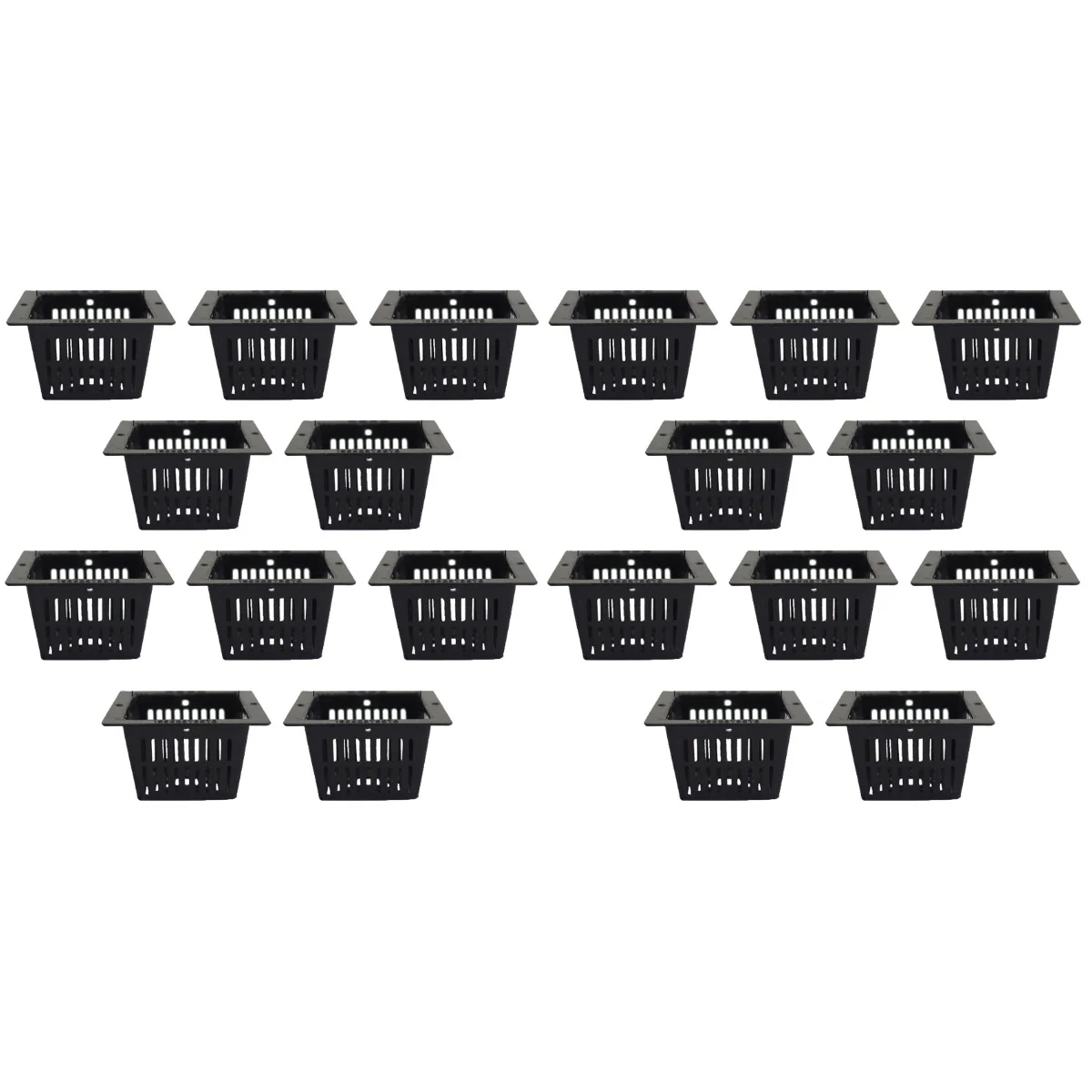 

Cup Pot Hydroponic Baskets Pots Nursery Net Grow Orchid Mesh Basket Flower Container Kit Cultivate Planting Cups Starter Garden