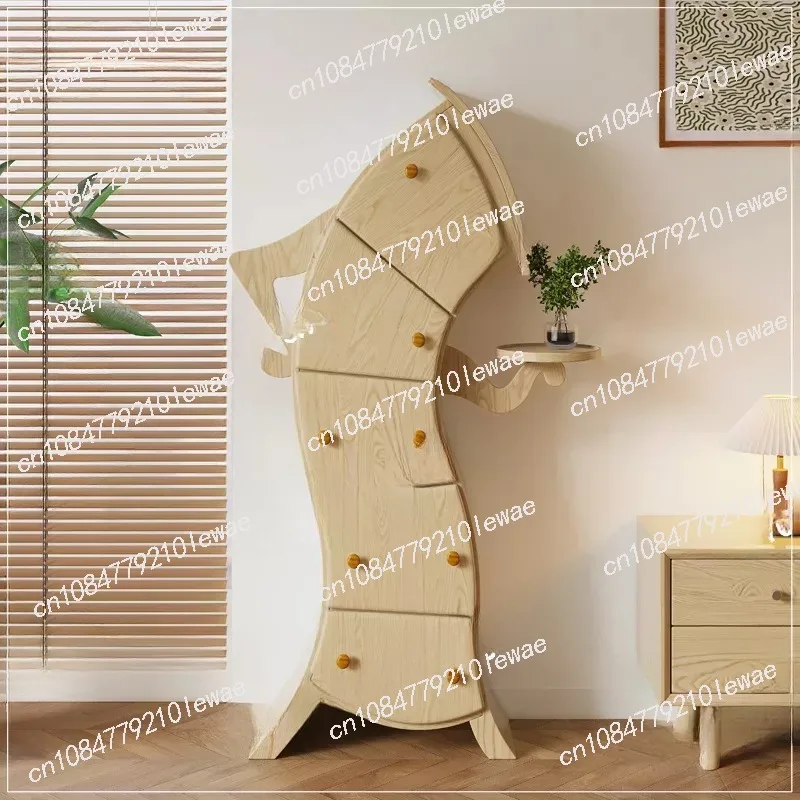 Akimbo Робот Креативный шкаф для хранения Шкафы гостиной Деревянный сервант Комод