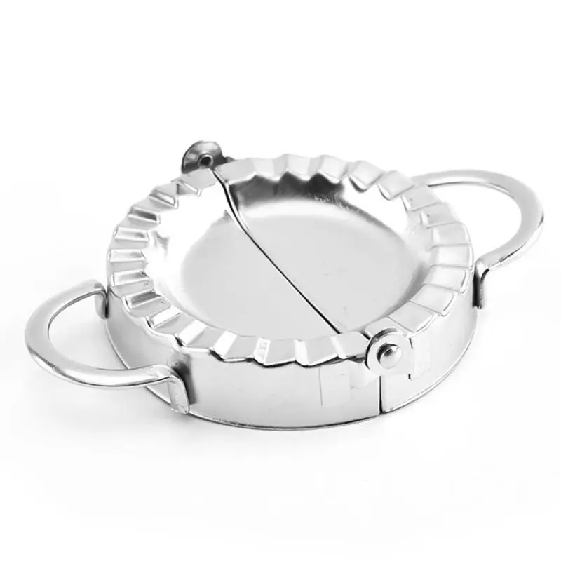 

High Hardness Dumpling Utensil 304 Stainless Steel Dumpling Maker Dough Cutter Easy To Clean Smooth Mirror Surface Dumpling Set