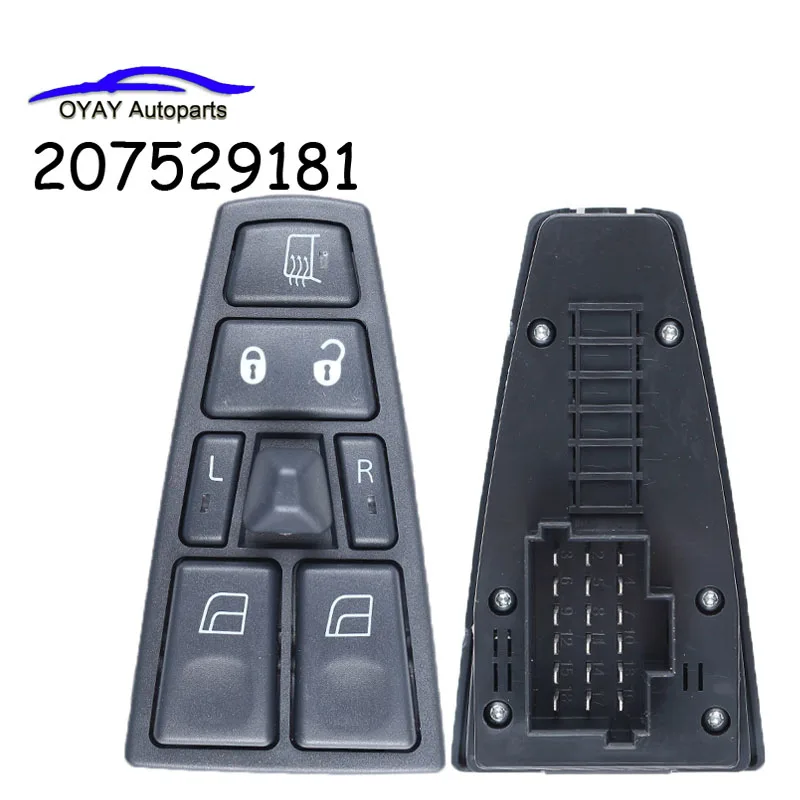 

20752918 привод пассажирского сиденья кнопка управления окном для грузовика Volvo FH12 FM VNL 20953592 20752919 21543901 20752913