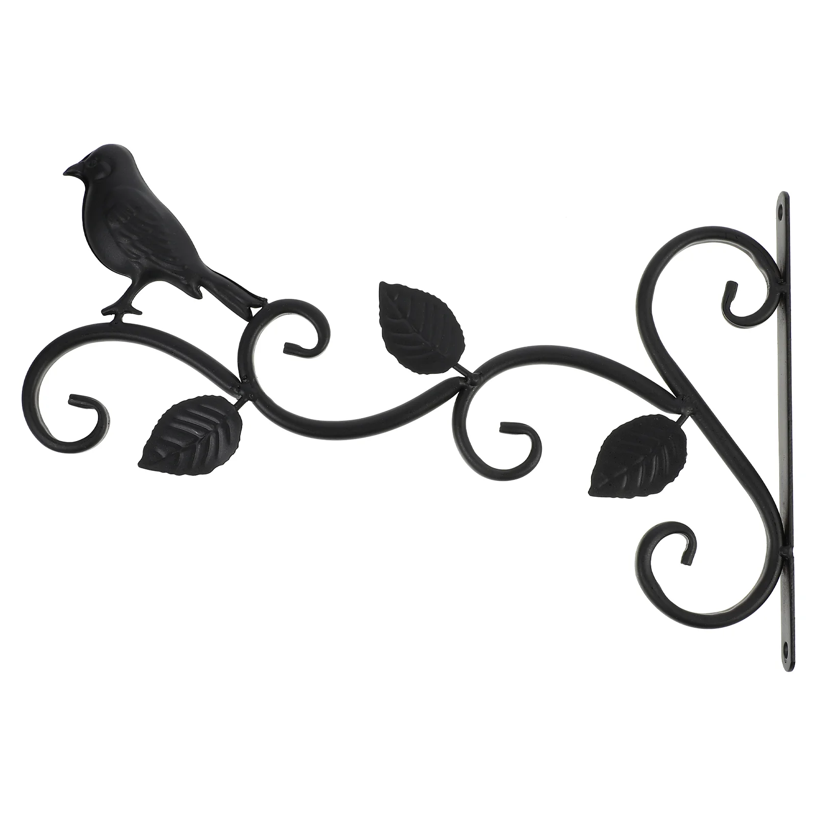

Iron Wall Hook Lantern Bird Feeder Hanger Flower Pot Holder for Indoor Outdoor