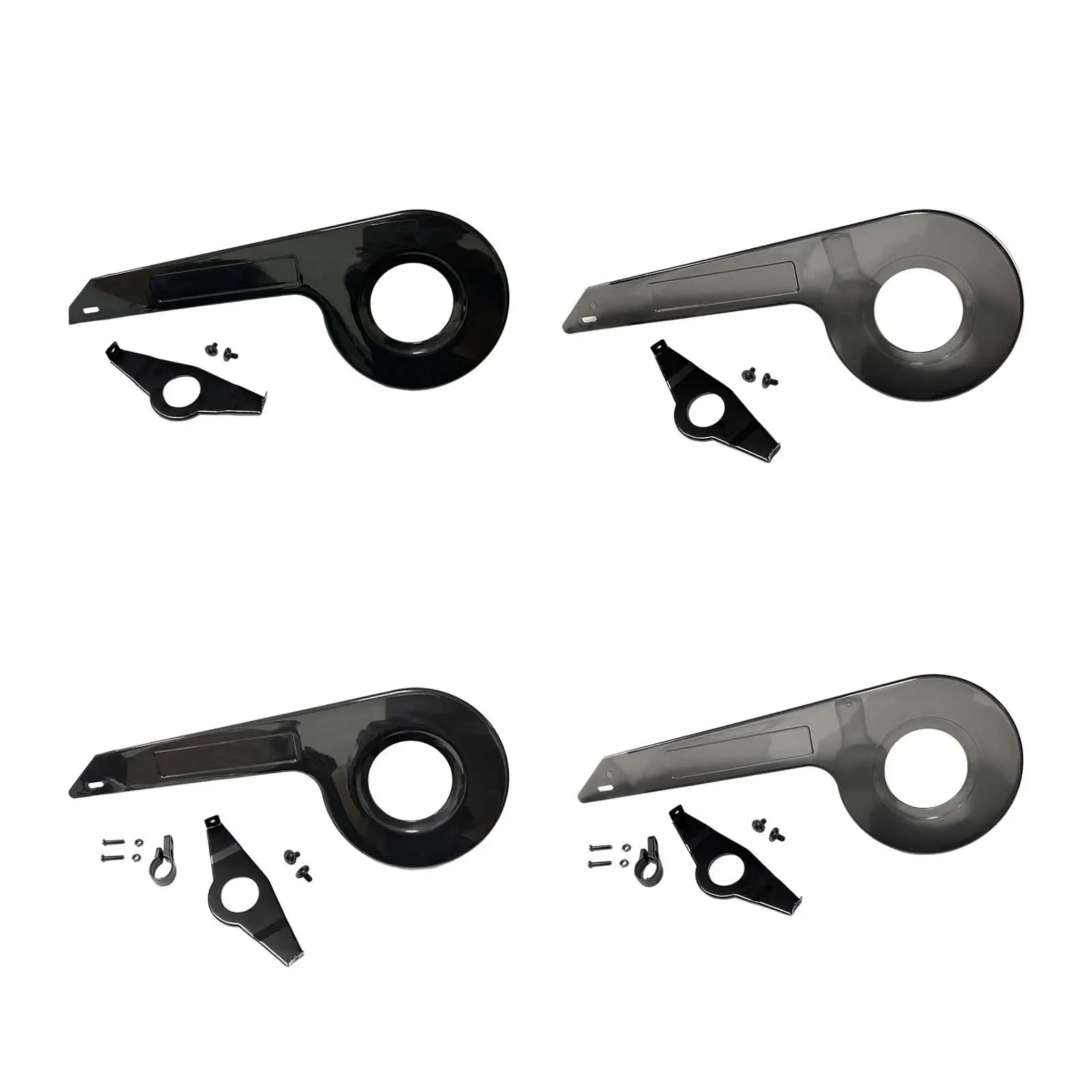

Chainring Protector Easy to Install Lightweight Bike Chain Guard Cover Wheel Crankset Protection for Outdoor 32-36T Chainring