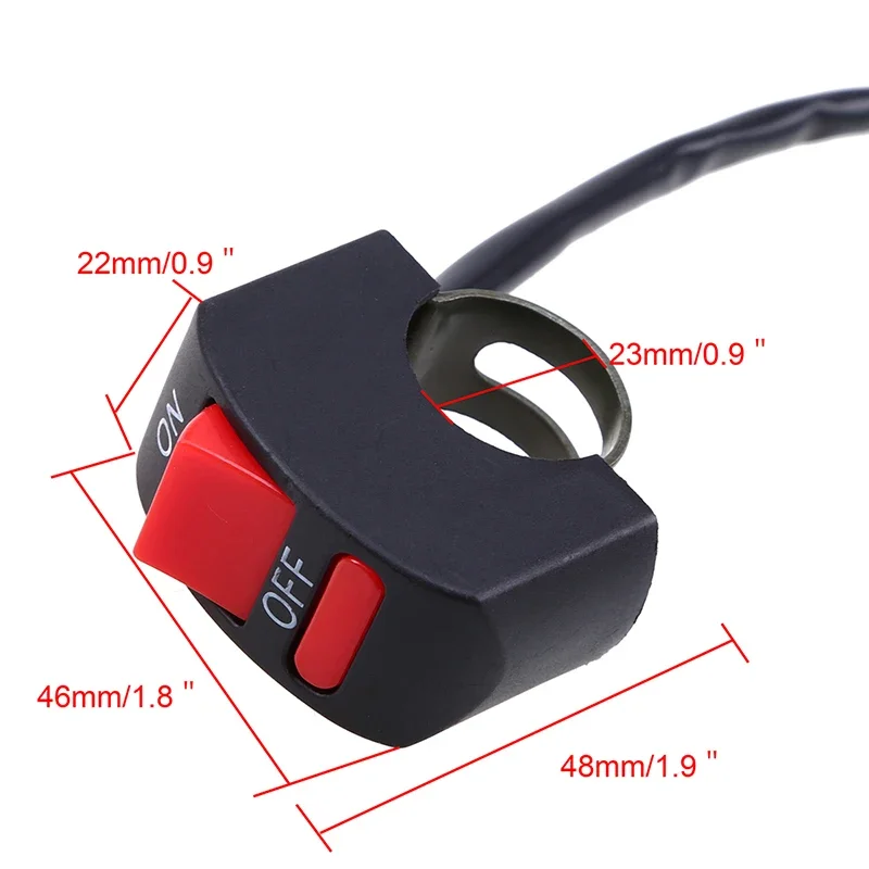 Универсальный переключатель противотуманных светильник р на руль мотоцикла 10