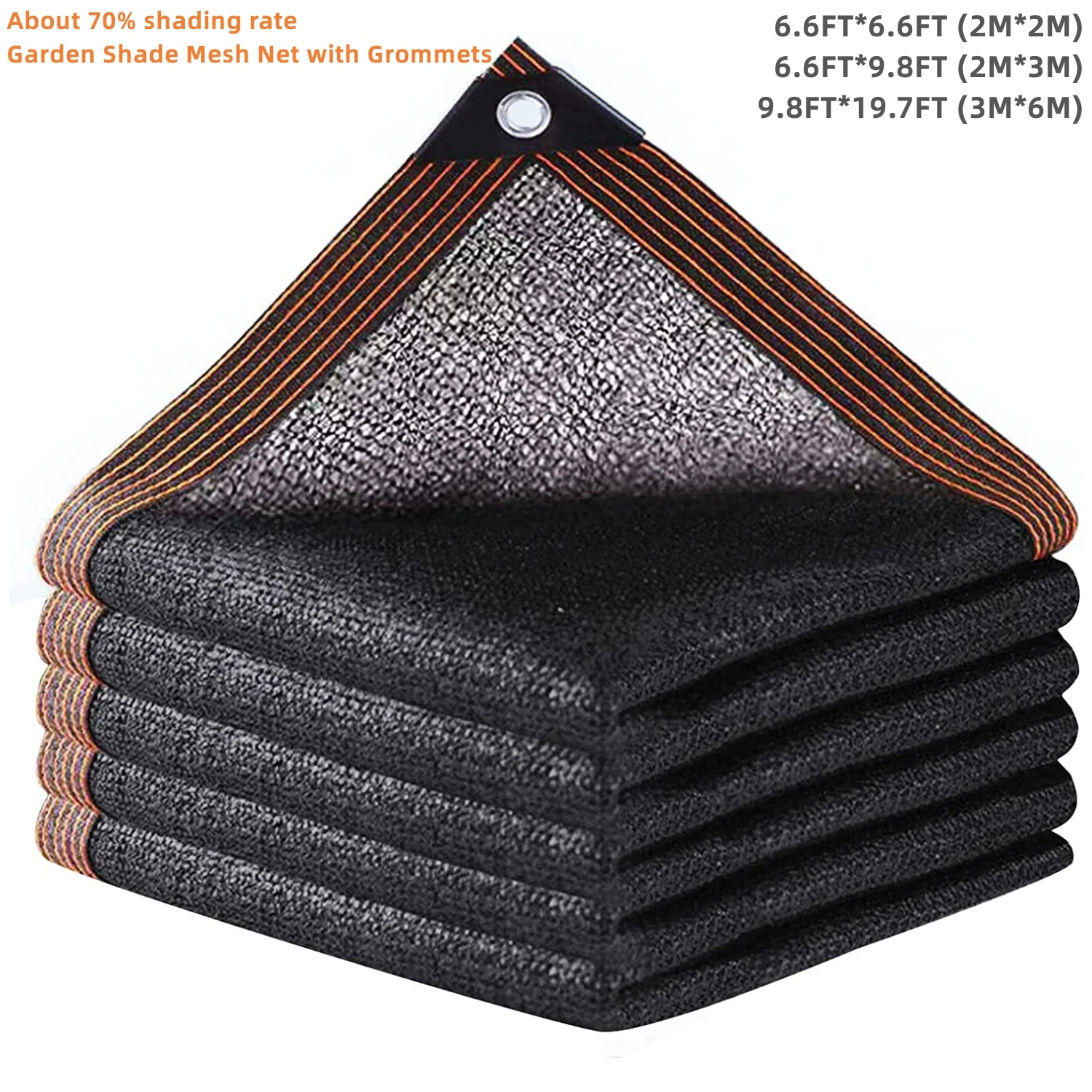 Защита От Солнца Альтанка Ткань С Люверсами Садовая Сетка 70% Тень Открытый