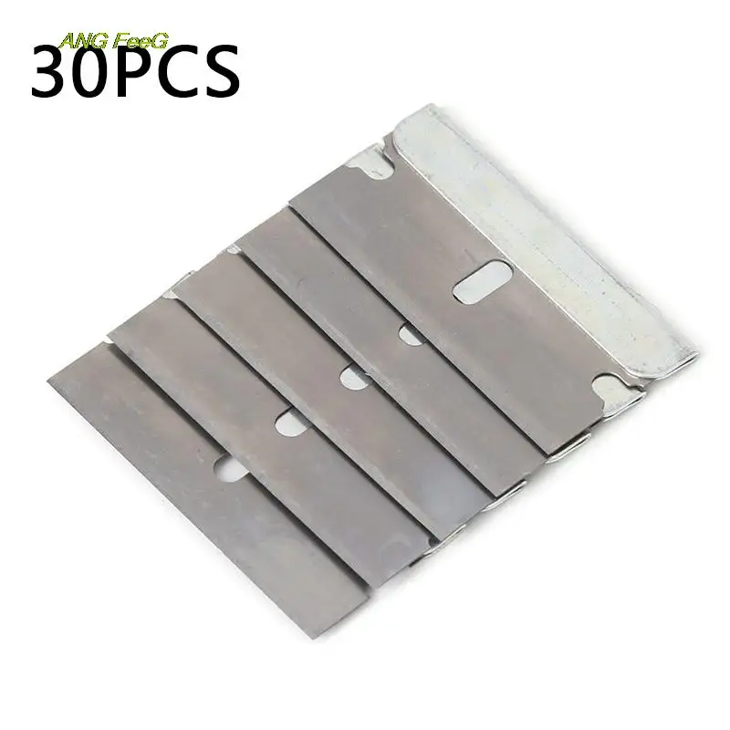 

Ceramic Glass Oven Window Tinting Razor Scraper Tool Stainless Steel Blades 40mm Double Edge Shaving Razor Blades Manual Shaver