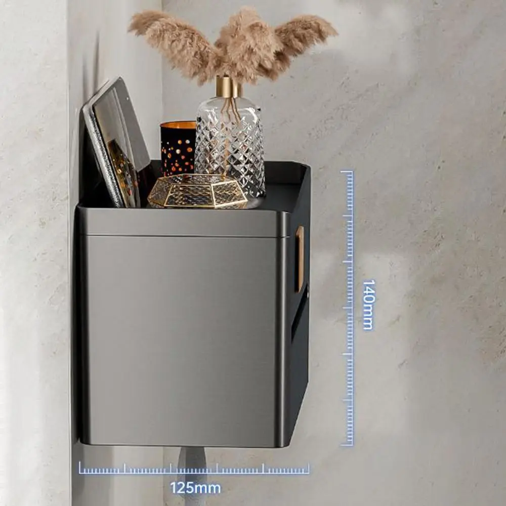 Пластиковая настенная коробка для салфеток большая вместительная