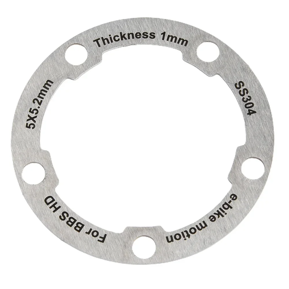 Шайба ChainRing 1 шт. Алюминиевый сплав Запчасти для электронного велосипеда 58x58x1 мм