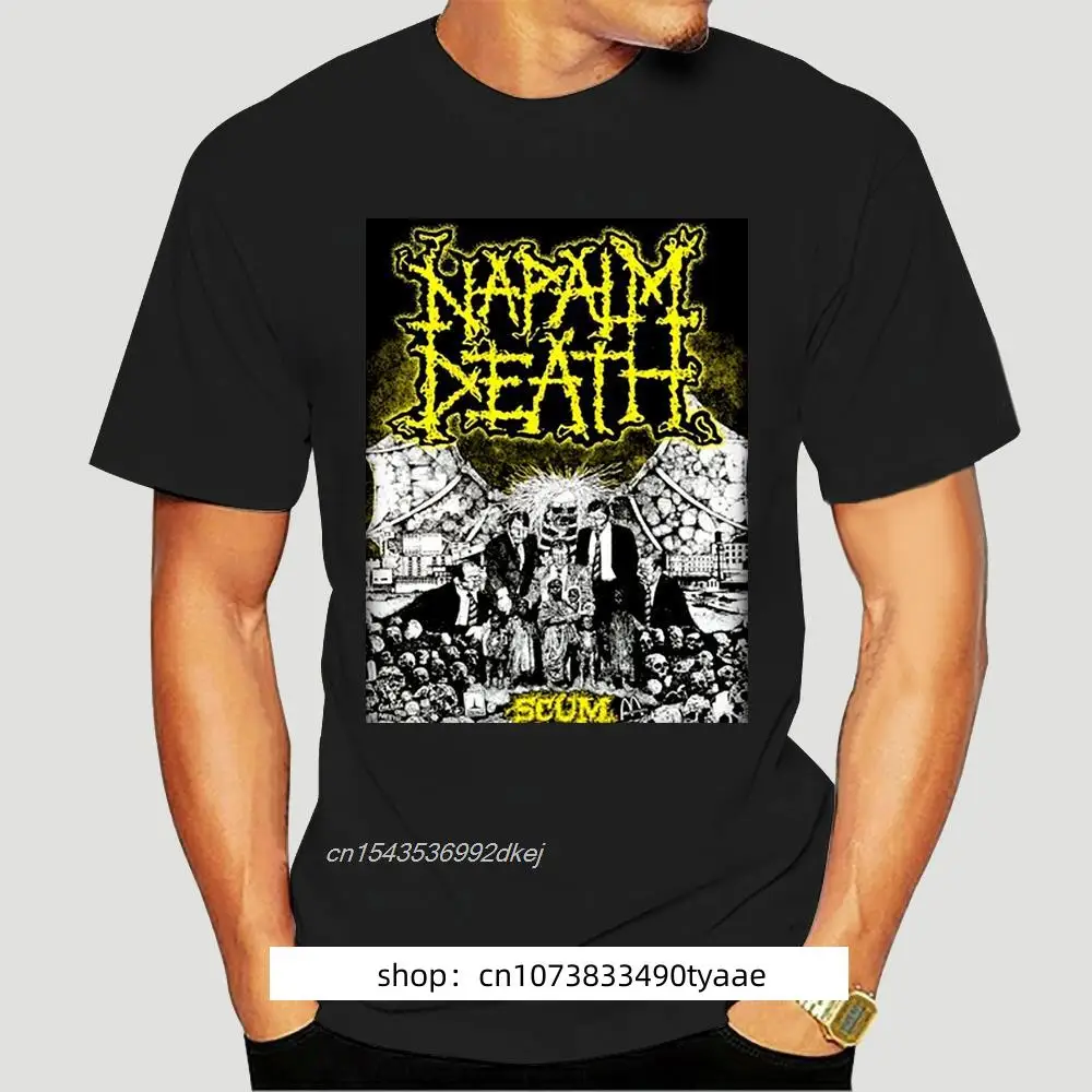 Футболка с принтом Napalm Death Scum