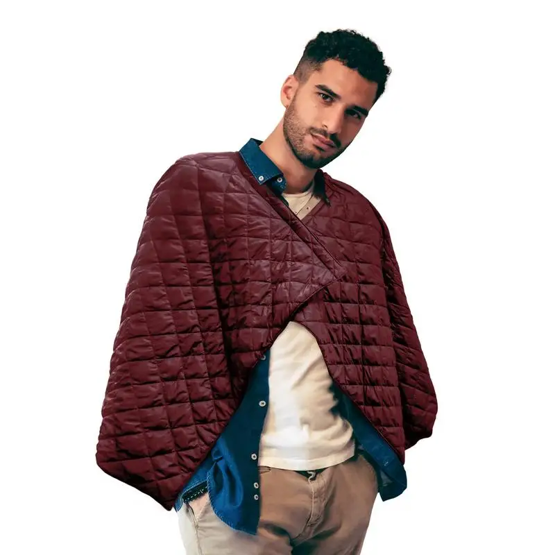 

Usb Heated Warm Shawl Multi-Purpose Electric Heating Plush Throw Blanket Heated Cape Heating Lap Blanket Heated Blanket 5V 10W