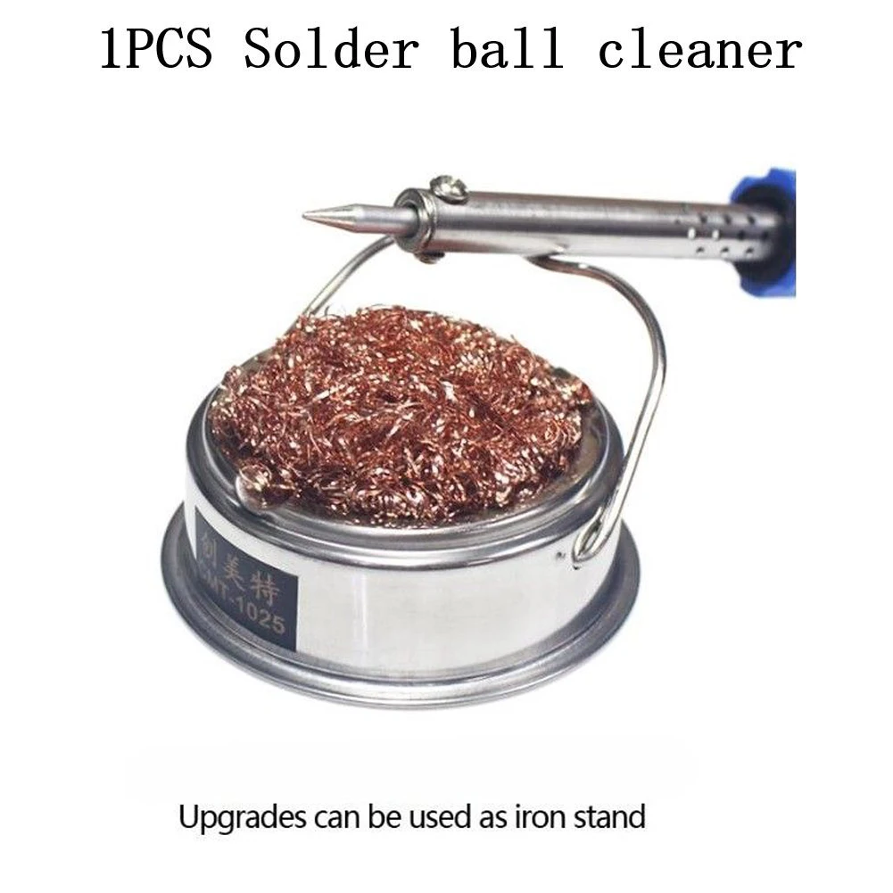 

Mesh Filter Soldering Iron Slag Cleane Solder Ball Removal Soldering Iron Nozzle Cleaner Soldering Iron Tip Cleaner