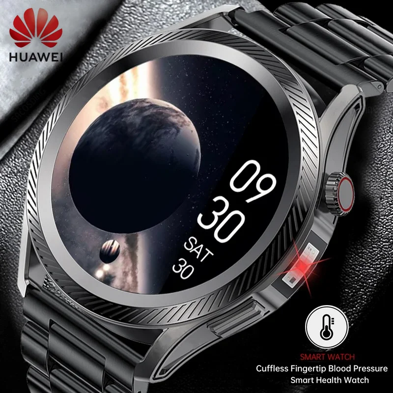 

Huawei 2023 Новый неинвазивный Смарт-часы для измерения артериального давления на кончик пальца, термометр, пульсометр, Bluetooth Спорт