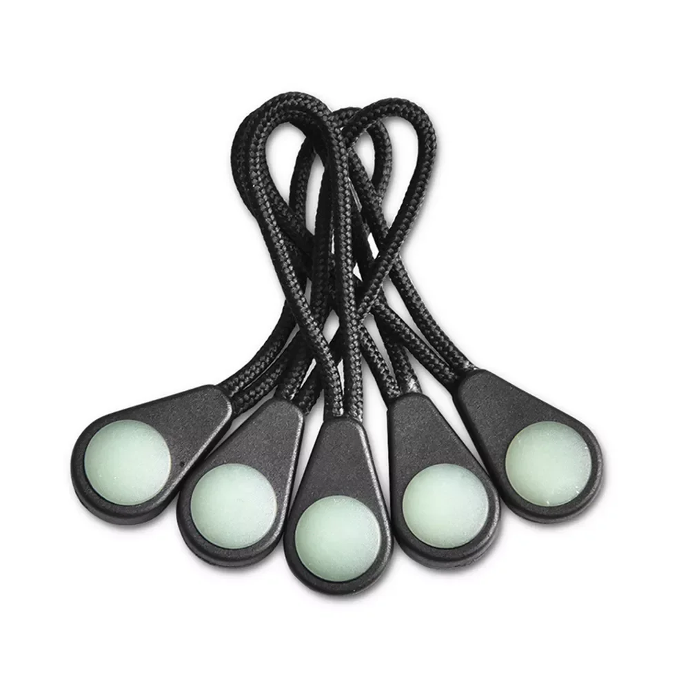 

Zipper Rope Anti-lost Luminous Drawstring Rope Outdoor Zipper Accessories Used for Camping Hiking Tent Zipper Warning
