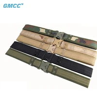 2021 army style tactical mens belt quick release easy buckle canvas waistband outdoor designer camouflage military belt 130cm