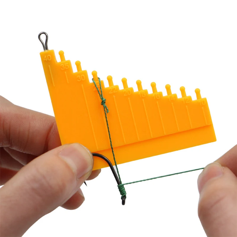 

1 x Carp Fish Hook Knotting Tool Hook Layer Hair Holder Making Hook Chain Fishing Tackle Accessories