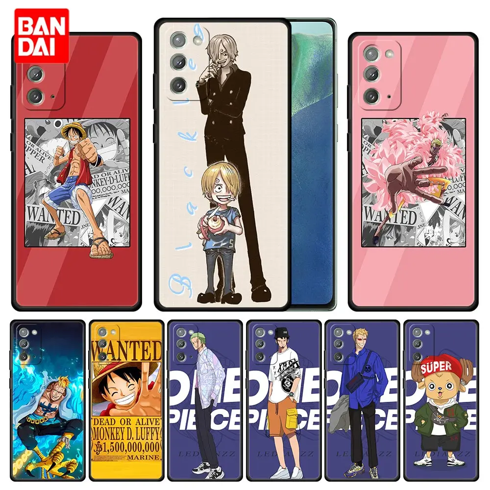 

One Piece Luff Zora Manga Anime Case for Samsung Galaxy Note 20 10 9 8 S21 S20 FE Plus Ultra Lite 4G 5G Phone Full Style Thin