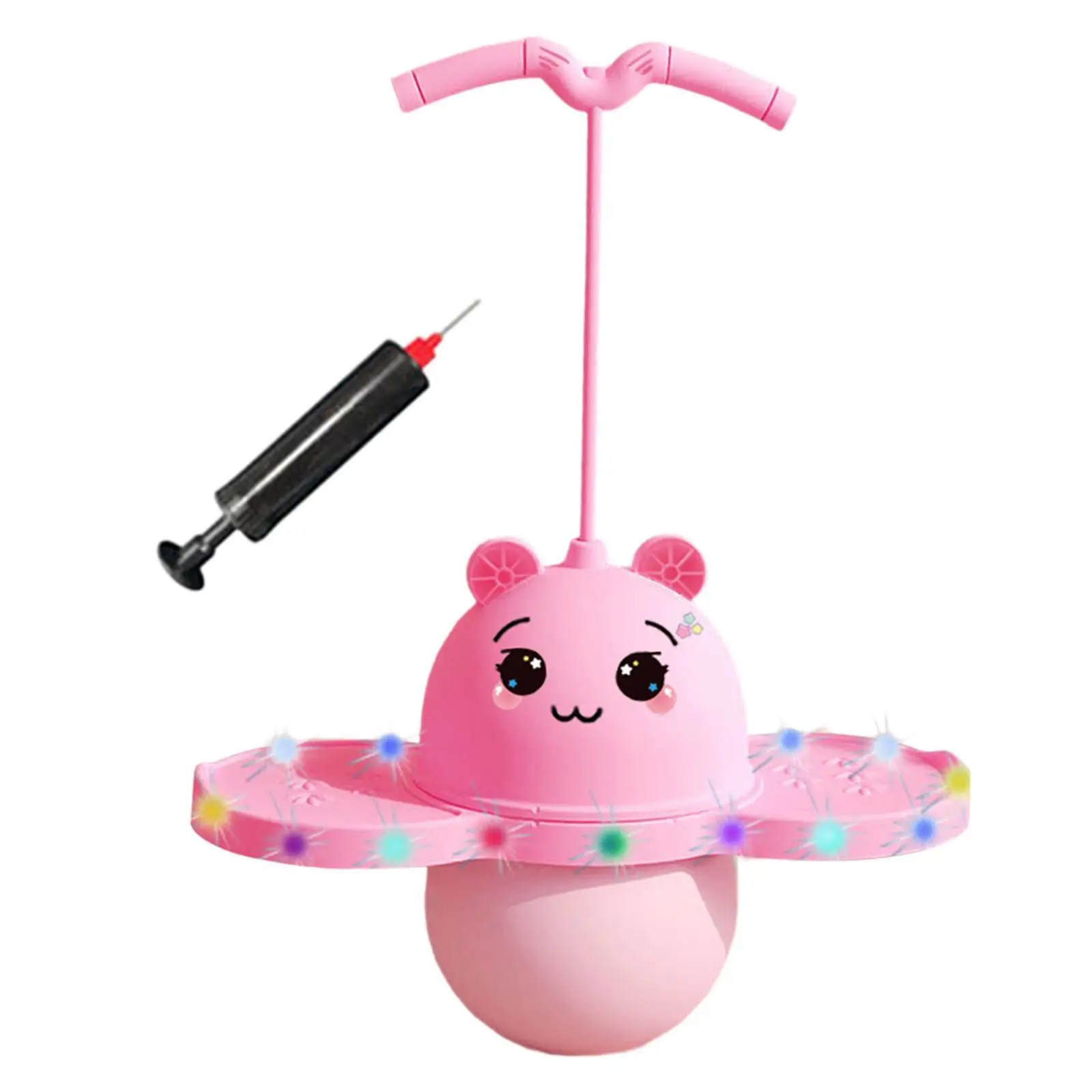 Pogo шар с ручкой мультфильм палка прыжок для игр крытая игровая площадка