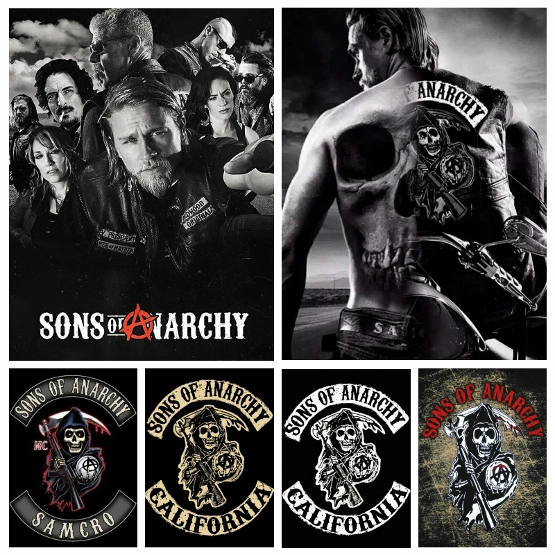 Набор для алмазной вышивки Сын анархии Джексон |