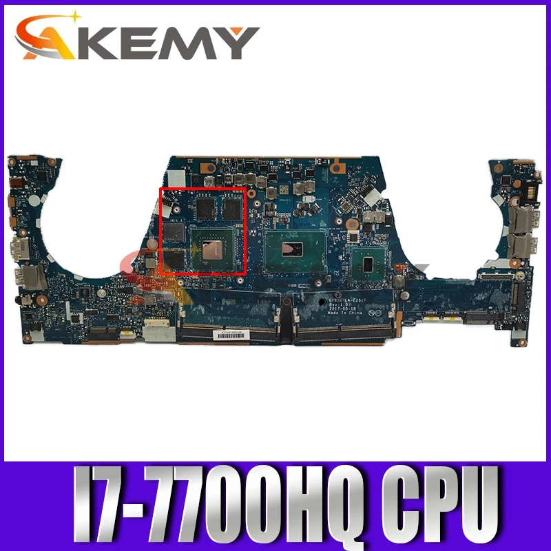 

Материнская плата для ноутбука HP ZBook Studio G4 LA-E251P 921032-001 921032-601 I7-7700HQ CPU M1200 GPU