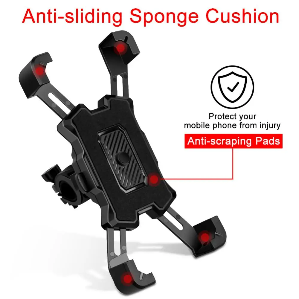 

Велосипедные телефонные стойки противоскользящие высококачественные велосипедные аксессуары велосипедный кронштейн для телефона вращаю...