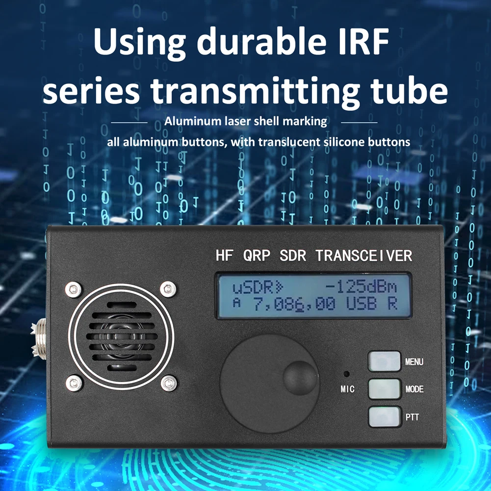 Приемопередатчики USDX HF QRP SSB/SW 8-полосные 5 Вт DSP приемопередатчики Встроенный