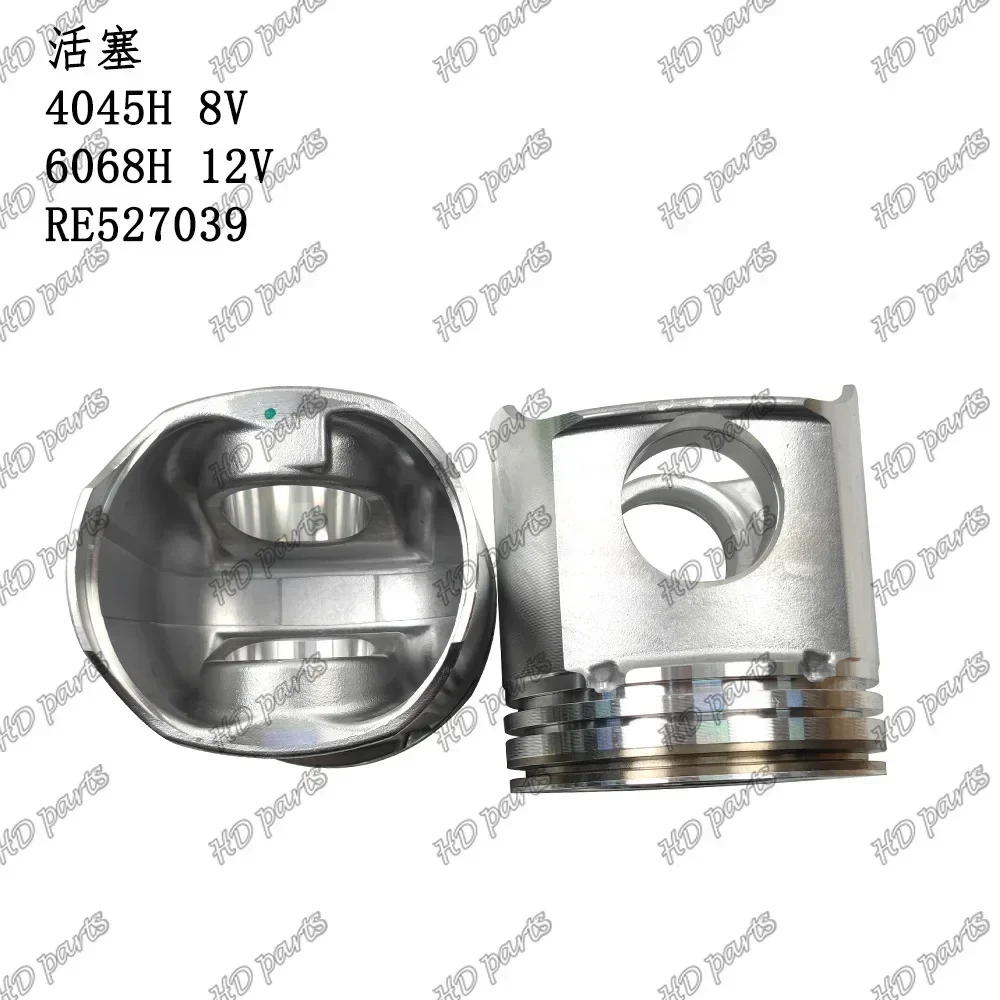 Детали двигателя для John Deere поршни 4045H 8V 6068H 12V RE 527039