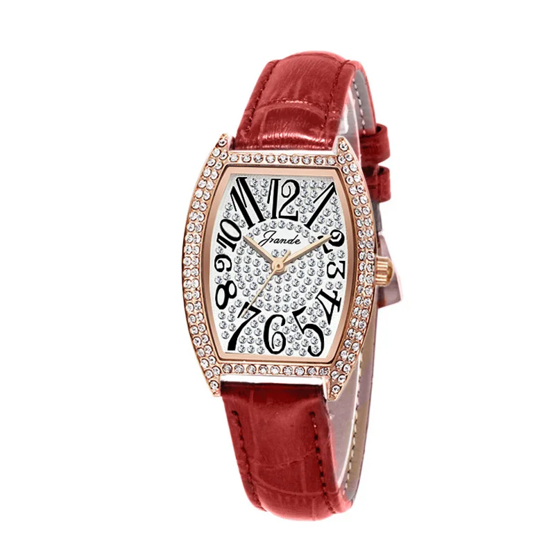 Новые часы для женщин модные кварцевые оригинальные водонепроницаемые ручные