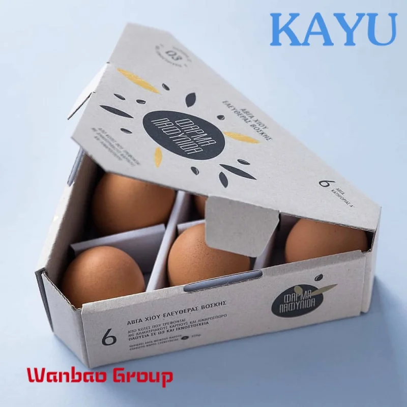 Factory customization Egg Paper Boxes Anti-drop Shockproof Product Packaging BoX