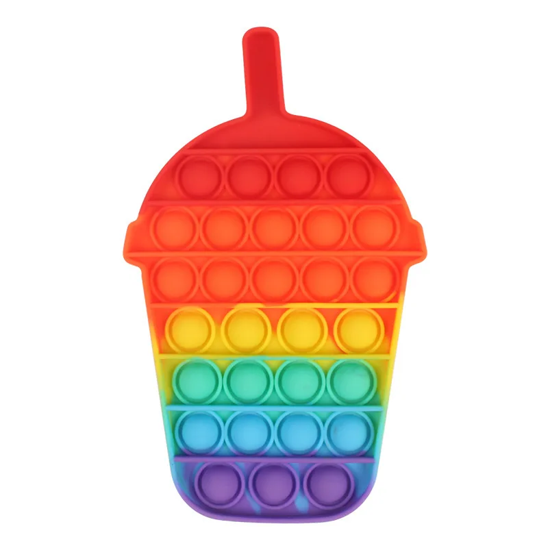 Радужная пузырьковая игрушка с животными для отдыха Интеллектуальный