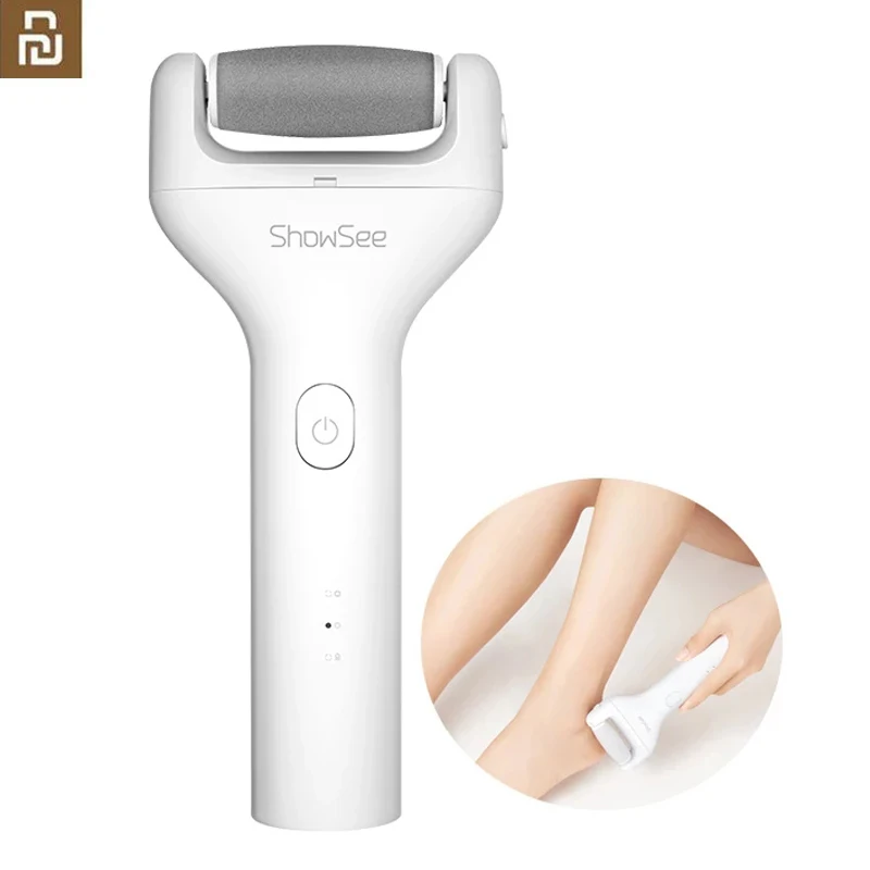 

Xiaomi Showsee Electric Foot File Callus Remover Pedicure Tools Grinding Heel File Hard Dry Dead Skin Cuticle Dry & Wet Foot Car