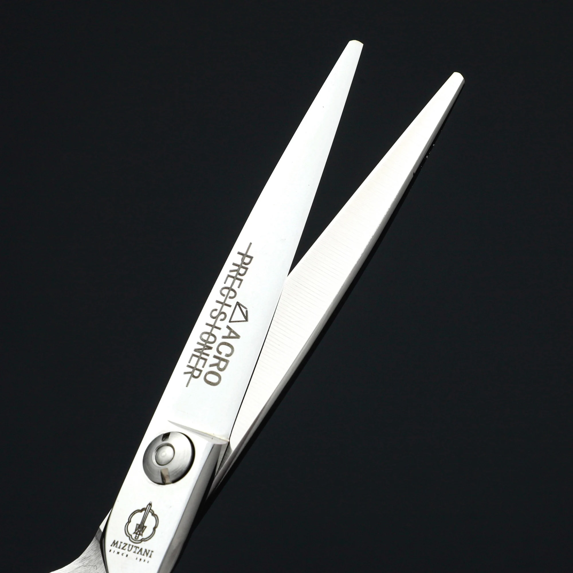 Новинка ножницы с зубчатыми лезвиями mizuдешевые 440C профессиональной текстурой