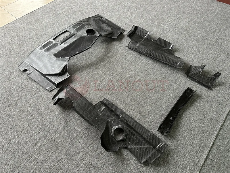 Комплект панелей для двигателя из сухого углеродного волокна Bester Preis verkleidungen Lambor